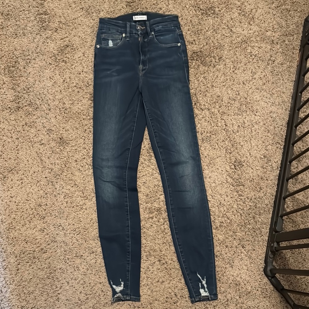 Women's good American jeans